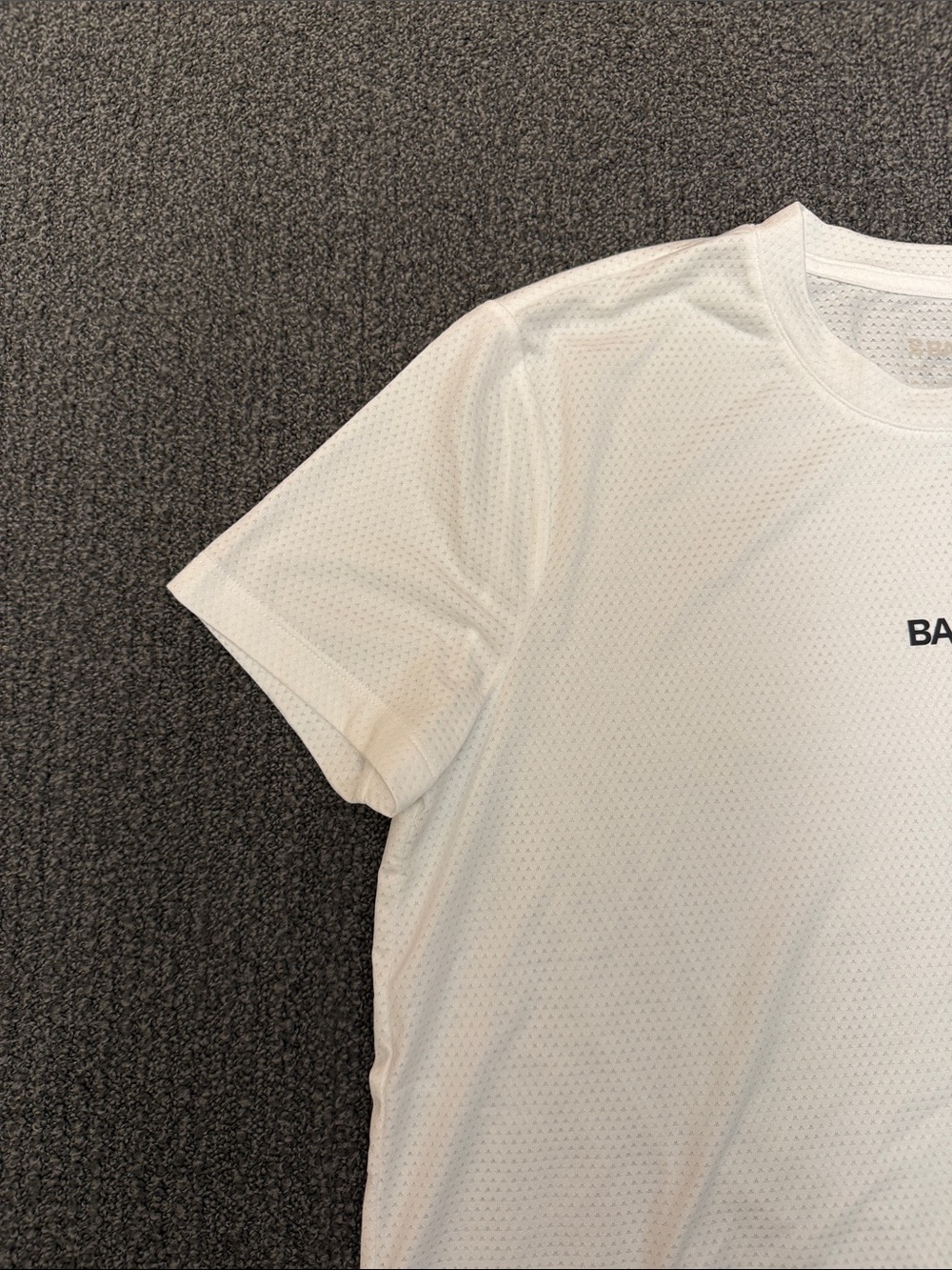Bandit Women’s Micromesh Relaxed Tee in White - Picture 2 of 9